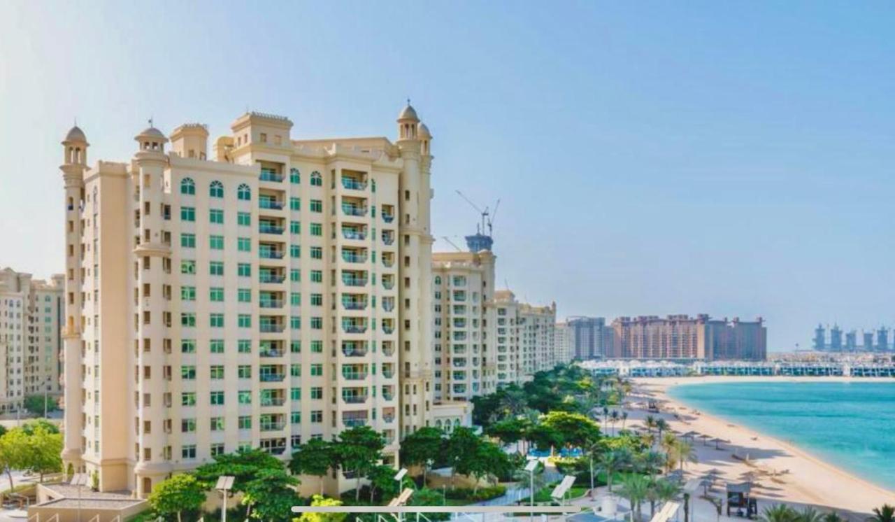 Luxury, Spacious, Beachfront, 3Bd Apartment With Private Beach Access! Dubai Exterior foto